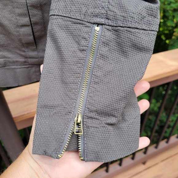 SOLD: Banana Republic Military Cropped Jacket M - Picture 6 of 8